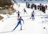 Vilma Ryytty of Finland skiing during U23 women cross country skiing 20km mass start skating race of FIS Junior Nordic skiing World Championships 2024 in Planica, Slovenia. U23 women cross country skiing 20km mass start skating race of FIS Junior Nordic skiing World Championships 2024 was held in Planica Nordic Center in Planica, Slovenia, on Thursday, 8th of February 2024.