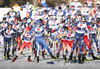 Niko Anttola of Finland skiing during U23 men cross country skiing 20km mass start skating race of FIS Junior Nordic skiing World Championships 2024 in Planica, Slovenia. U23 men cross country skiing 20km mass start skating race of FIS Junior Nordic skiing World Championships 2024 was held in Planica Nordic Center in Planica, Slovenia, on Thursday, 8th of February 2024.