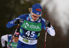 Akseli Pitkanen of Finland skiing during junior men cross country skiing 10km classic race of FIS Junior Nordic skiing World Championships 2024 in Planica, Slovenia. Junior men cross country skiing 10km classic race of FIS Junior Nordic skiing World Championships 2024 was held in Planica Nordic Center in Planica, Slovenia, on Friday, 9th of February 2024.