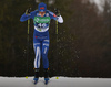 Juho Lansiluoto of Finland skiing during junior men cross country skiing 10km classic race of FIS Junior Nordic skiing World Championships 2024 in Planica, Slovenia. Junior men cross country skiing 10km classic race of FIS Junior Nordic skiing World Championships 2024 was held in Planica Nordic Center in Planica, Slovenia, on Friday, 9th of February 2024.