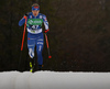 Jalmari Bergqvist of Finland skiing during junior men cross country skiing 10km classic race of FIS Junior Nordic skiing World Championships 2024 in Planica, Slovenia. Junior men cross country skiing 10km classic race of FIS Junior Nordic skiing World Championships 2024 was held in Planica Nordic Center in Planica, Slovenia, on Friday, 9th of February 2024.