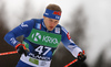 Jalmari Bergqvist of Finland skiing during junior men cross country skiing 10km classic race of FIS Junior Nordic skiing World Championships 2024 in Planica, Slovenia. Junior men cross country skiing 10km classic race of FIS Junior Nordic skiing World Championships 2024 was held in Planica Nordic Center in Planica, Slovenia, on Friday, 9th of February 2024.