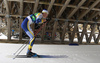Elias Danielsson of Sweden skiing during junior men cross country skiing 10km classic race of FIS Junior Nordic skiing World Championships 2024 in Planica, Slovenia. Junior men cross country skiing 10km classic race of FIS Junior Nordic skiing World Championships 2024 was held in Planica Nordic Center in Planica, Slovenia, on Friday, 9th of February 2024.