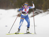 Minja Korhonen of Finland skiing during women junior nordic combined race of FIS Junior Nordic skiing World Championships 2024 in Planica, Slovenia. Women junior nordic combined race of FIS Junior Nordic skiing World Championships 2024 was held in Planica Nordic Center in Planica, Slovenia, on Friday, 9th of February 2024.