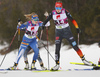 Heta Hirvonen of Finland skiing during women junior nordic combined race of FIS Junior Nordic skiing World Championships 2024 in Planica, Slovenia. Women junior nordic combined race of FIS Junior Nordic skiing World Championships 2024 was held in Planica Nordic Center in Planica, Slovenia, on Friday, 9th of February 2024.