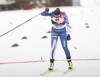 Minja Korhonen of Finland skiing during women junior nordic combined race of FIS Junior Nordic skiing World Championships 2024 in Planica, Slovenia. Women junior nordic combined race of FIS Junior Nordic skiing World Championships 2024 was held in Planica Nordic Center in Planica, Slovenia, on Friday, 9th of February 2024.