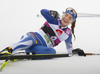 Minja Korhonen of Finland skiing during women junior nordic combined race of FIS Junior Nordic skiing World Championships 2024 in Planica, Slovenia. Women junior nordic combined race of FIS Junior Nordic skiing World Championships 2024 was held in Planica Nordic Center in Planica, Slovenia, on Friday, 9th of February 2024.