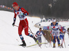 53  skiing during U23 men cross country skiing 10km classic race of FIS Junior Nordic skiing World Championships 2024 in Planica, Slovenia. U23 men cross country skiing 10km classic race of FIS Junior Nordic skiing World Championships 2024 was held in Planica Nordic Center in Planica, Slovenia, on Saturday, 10th of February 2024.