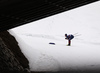 Walker Hall of USA skiing during U23 men cross country skiing 10km classic race of FIS Junior Nordic skiing World Championships 2024 in Planica, Slovenia. U23 men cross country skiing 10km classic race of FIS Junior Nordic skiing World Championships 2024 was held in Planica Nordic Center in Planica, Slovenia, on Saturday, 10th of February 2024.