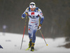 Truls Gisselman of Sweden skiing during U23 men cross country skiing 10km classic race of FIS Junior Nordic skiing World Championships 2024 in Planica, Slovenia. U23 men cross country skiing 10km classic race of FIS Junior Nordic skiing World Championships 2024 was held in Planica Nordic Center in Planica, Slovenia, on Saturday, 10th of February 2024.